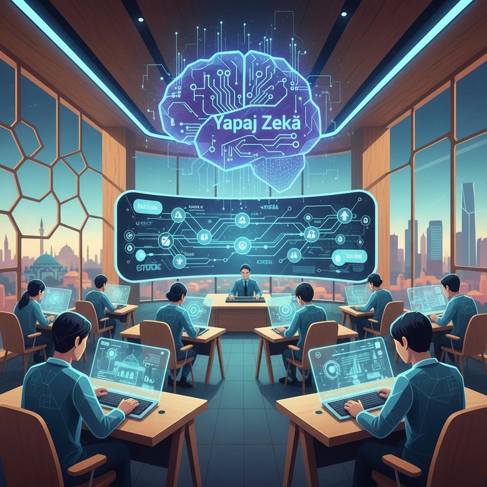 Yapay zekâ destekli dijital araçlar kullanan öğrencilerin ve öğretmenlerin sınıf ortamı