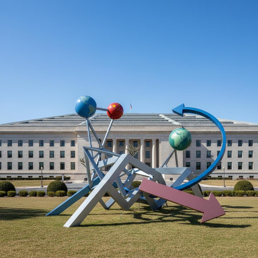 ABD Pentagonu binası ve güvenlik stratejisi toplantısı