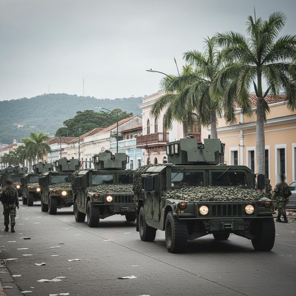 ABD'nin Venezuela'daki askeri müdahale görüntüsü