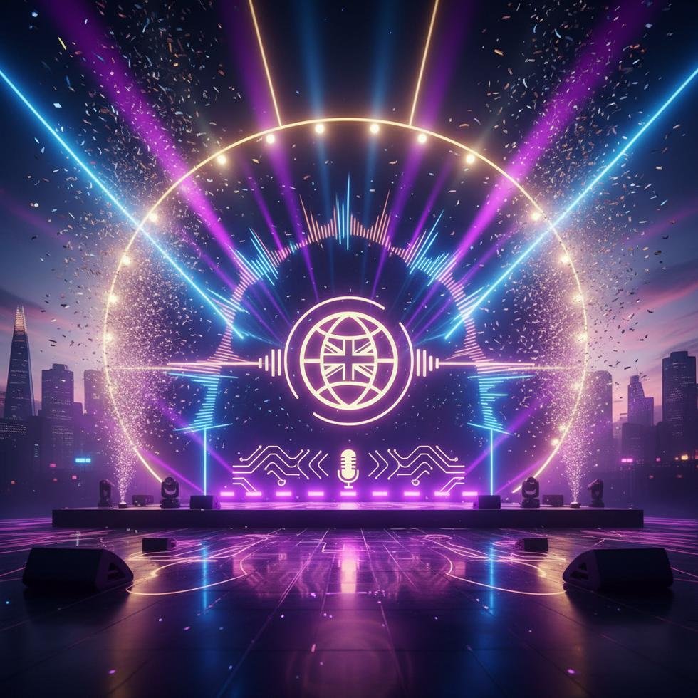 Londra’da bir sahnede uluslararası dinleyicilere konser veren Aleyna Tilki