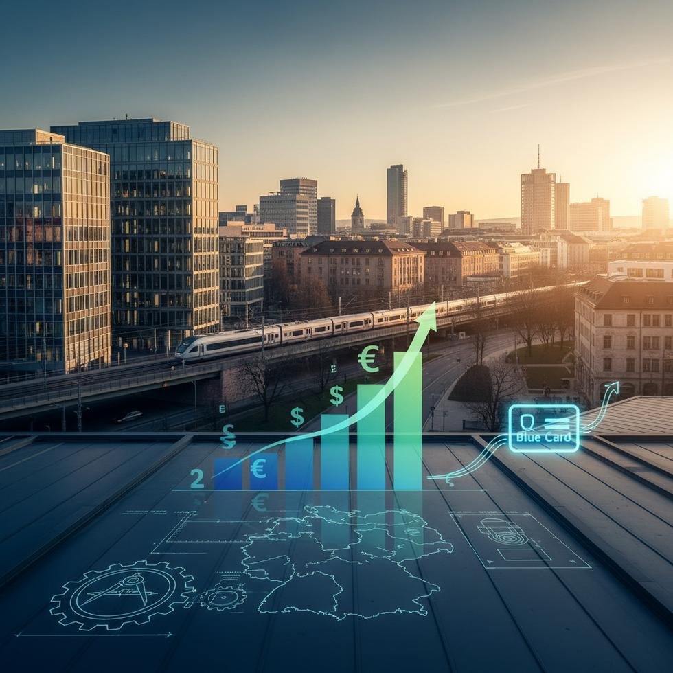 Almanya'da mühendis maaş seviyeleri ve sektör karşılaştırmaları