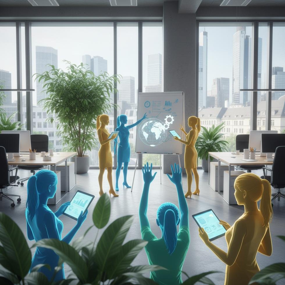 Almanya'da iş dünyasında yer alan göçmen kadınlar toplantıda