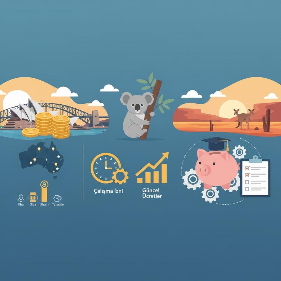 Avustralya’da öğrenci yaşam maliyetlerini gösteren bütçe tablosu