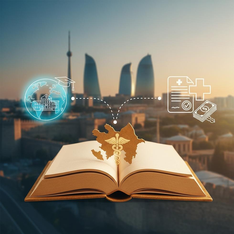 Azerbaycan’da hemşire olarak çalışan bir sağlık personeli