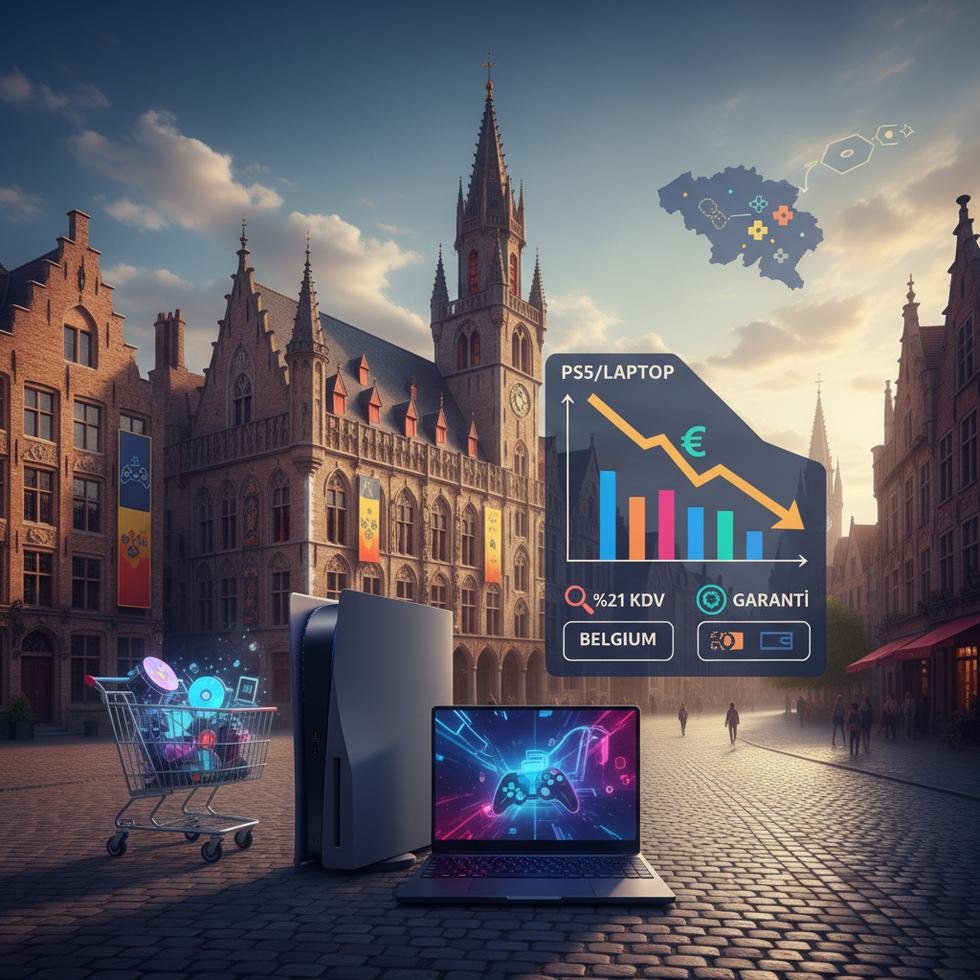 Belçika’da PS5 ve gaming laptop fiyatları karşılaştırması