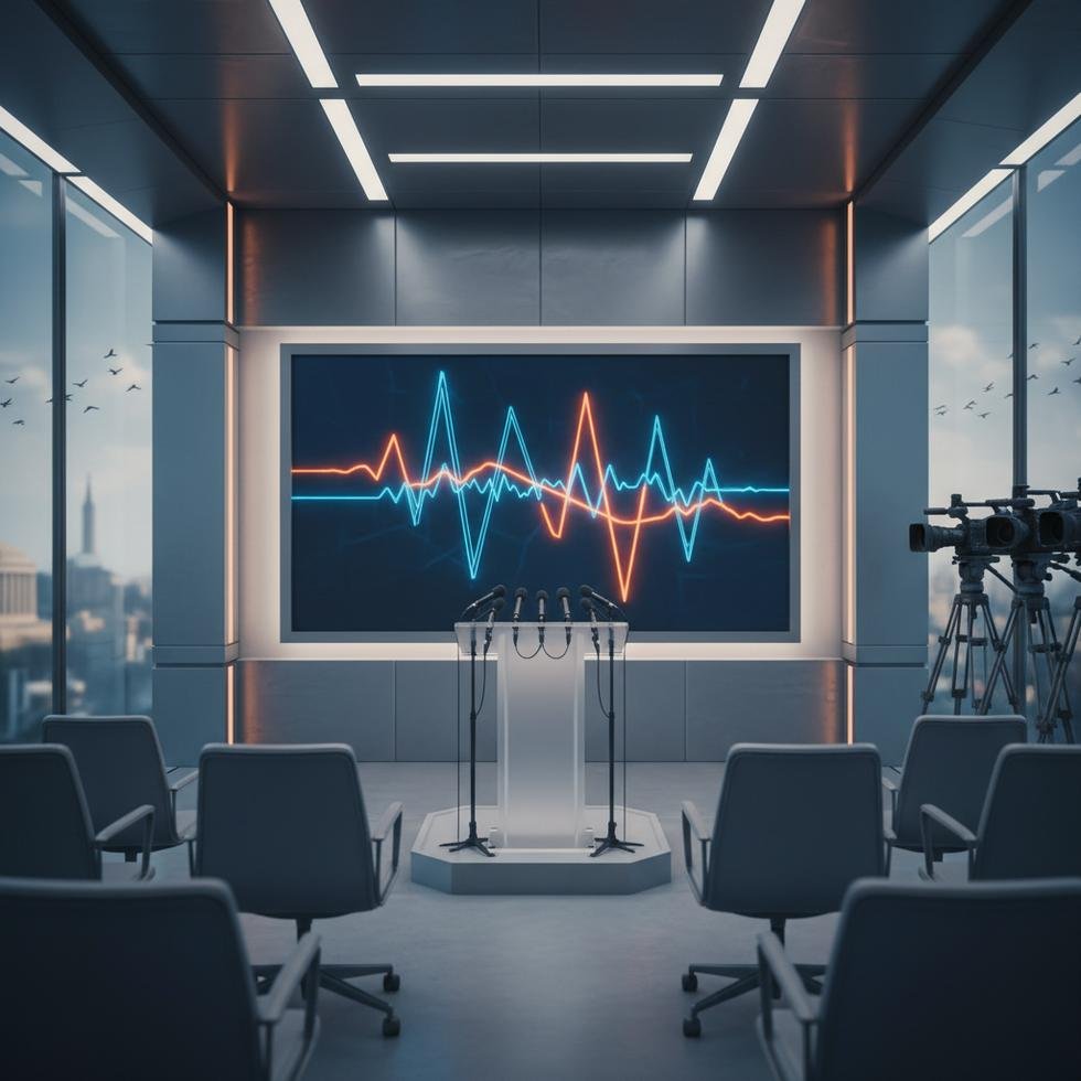 Beyaz Saray'da bir basın toplantısında gerginlik yaşanıyor