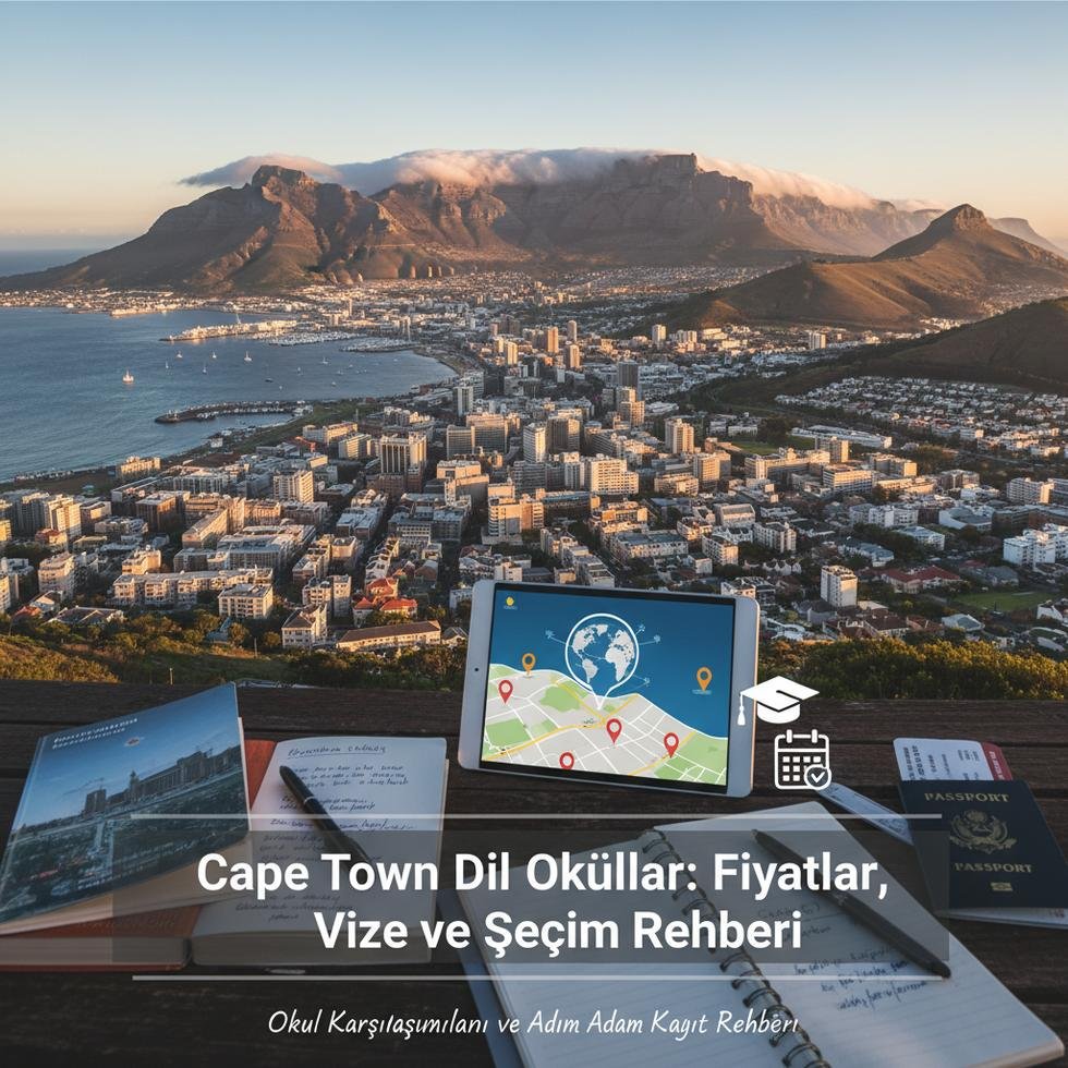 Cape Town'da popüler dil okulları ve fiyat listesi