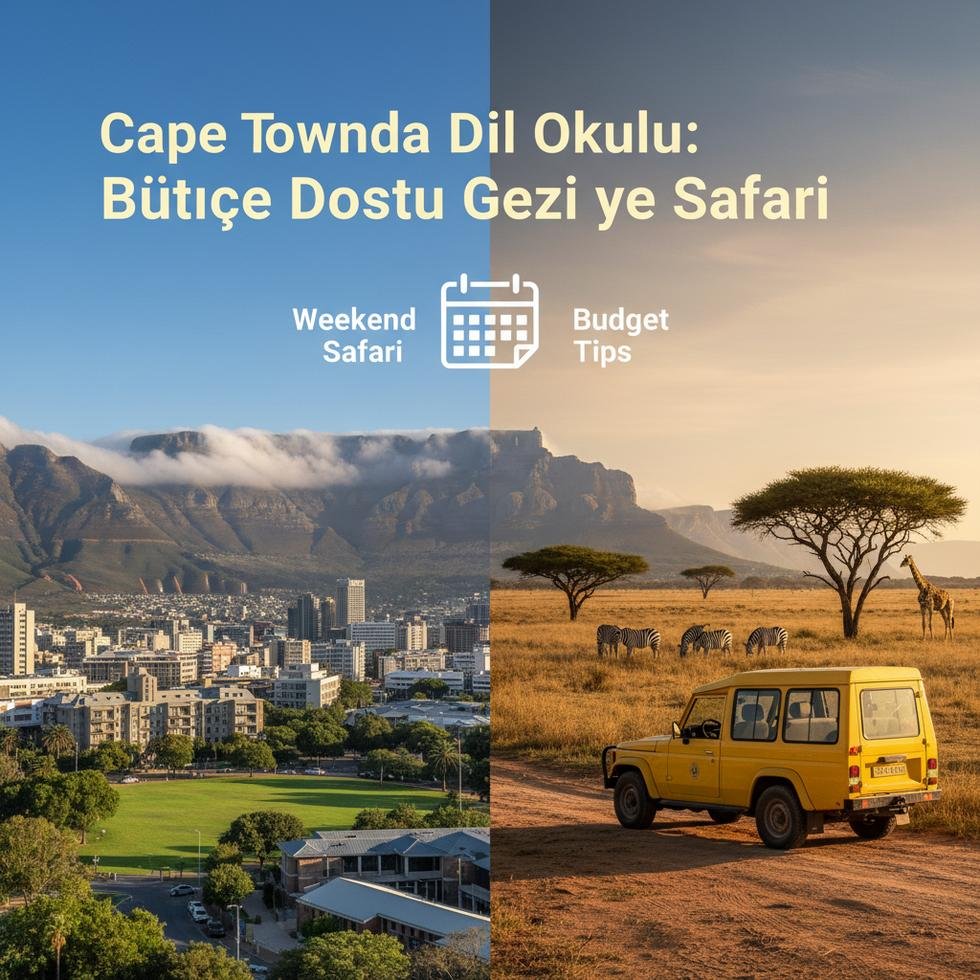 Cape Town'da öğrenciler için ucuz aktiviteler ve şehir manzarası