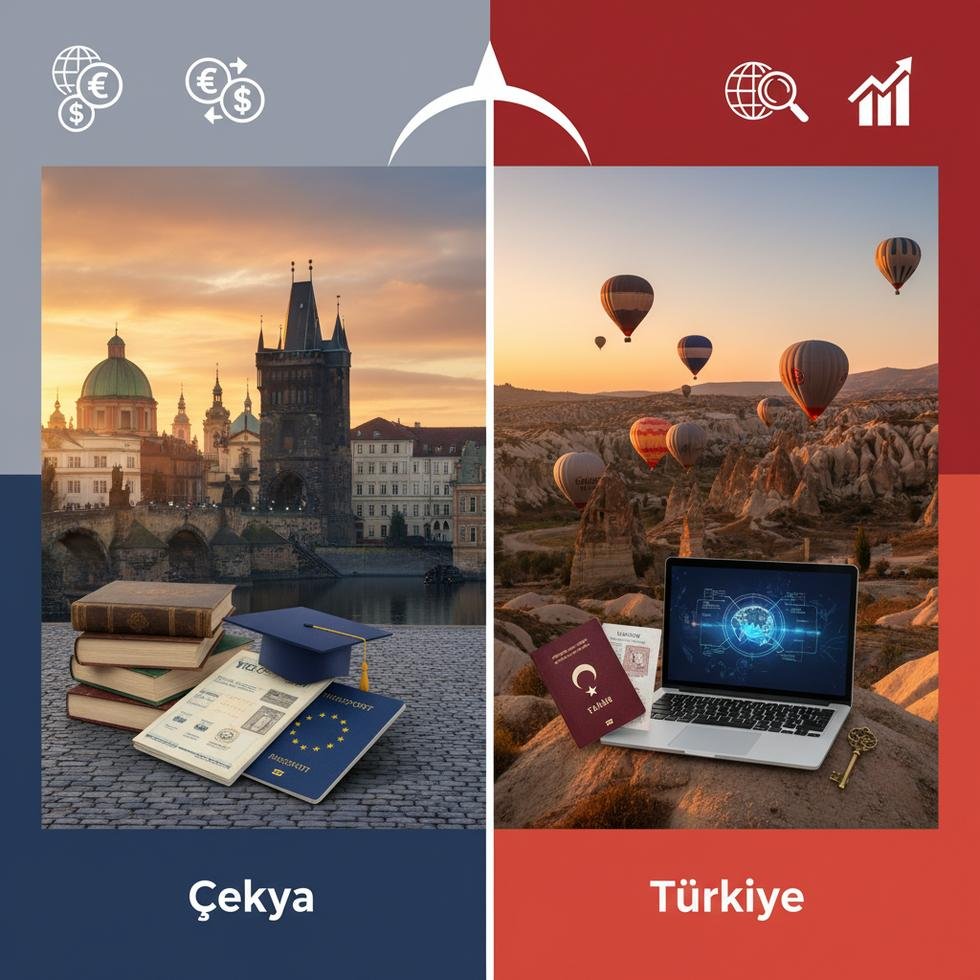 Çekya ve Türkiye arasında eğitim ve yaşam karşılaştırması