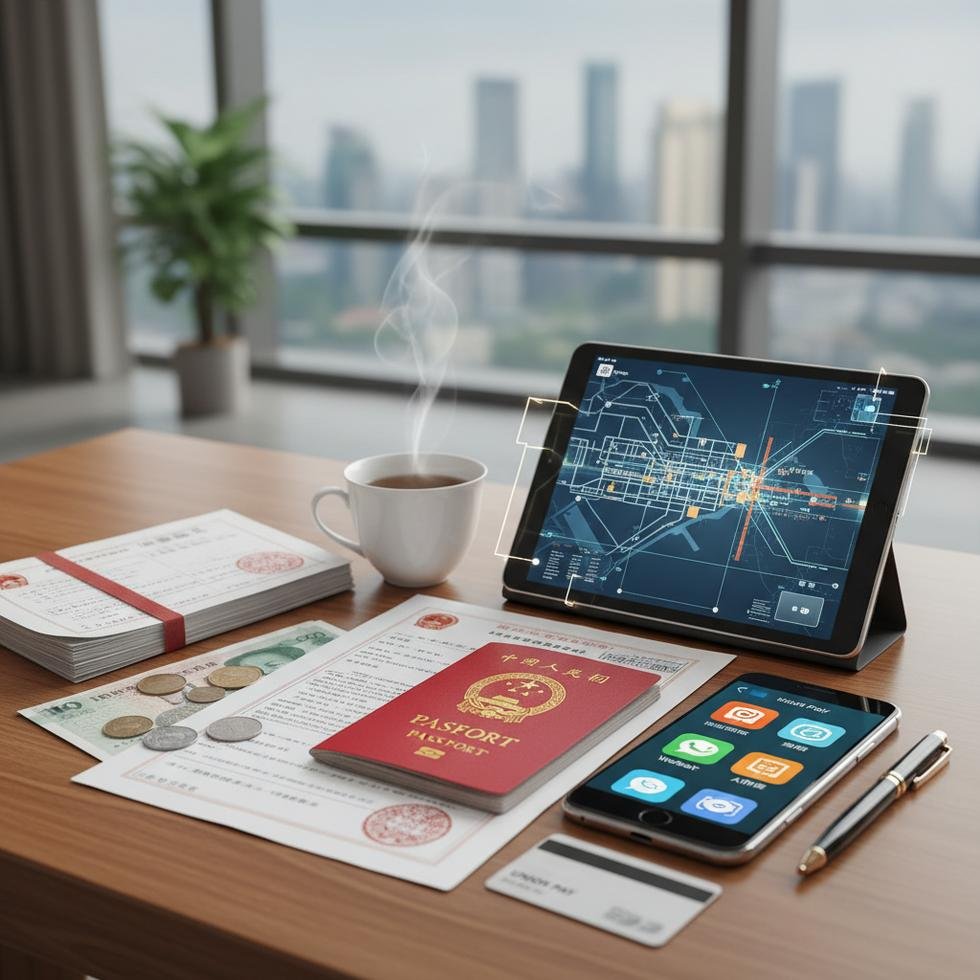 Çin’de banka hesabı açma işlemleri için gerekli belgeler ve örnek banka şubesi