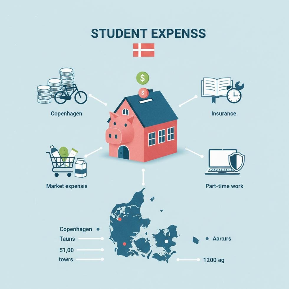 Danimarka'da öğrenci yaşamı ve bütçe planlaması