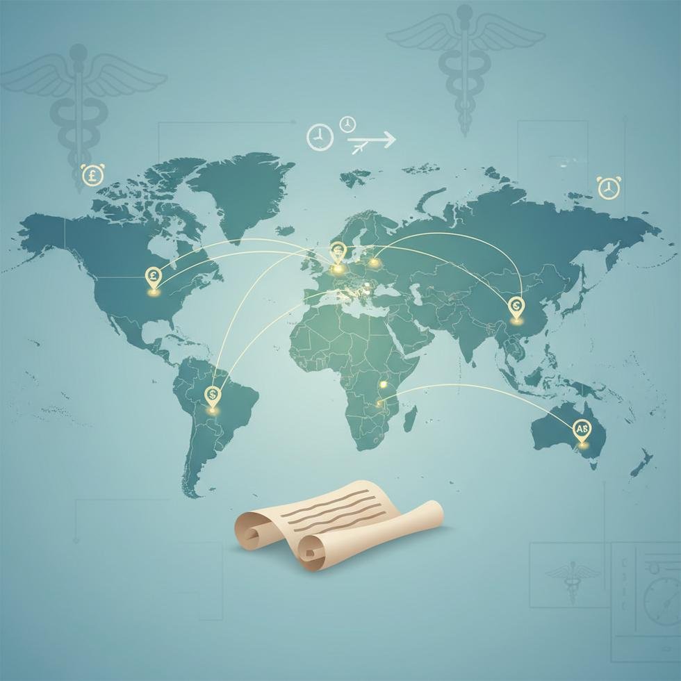 Yurt dışında doktorluk için denklik süreci tablosu