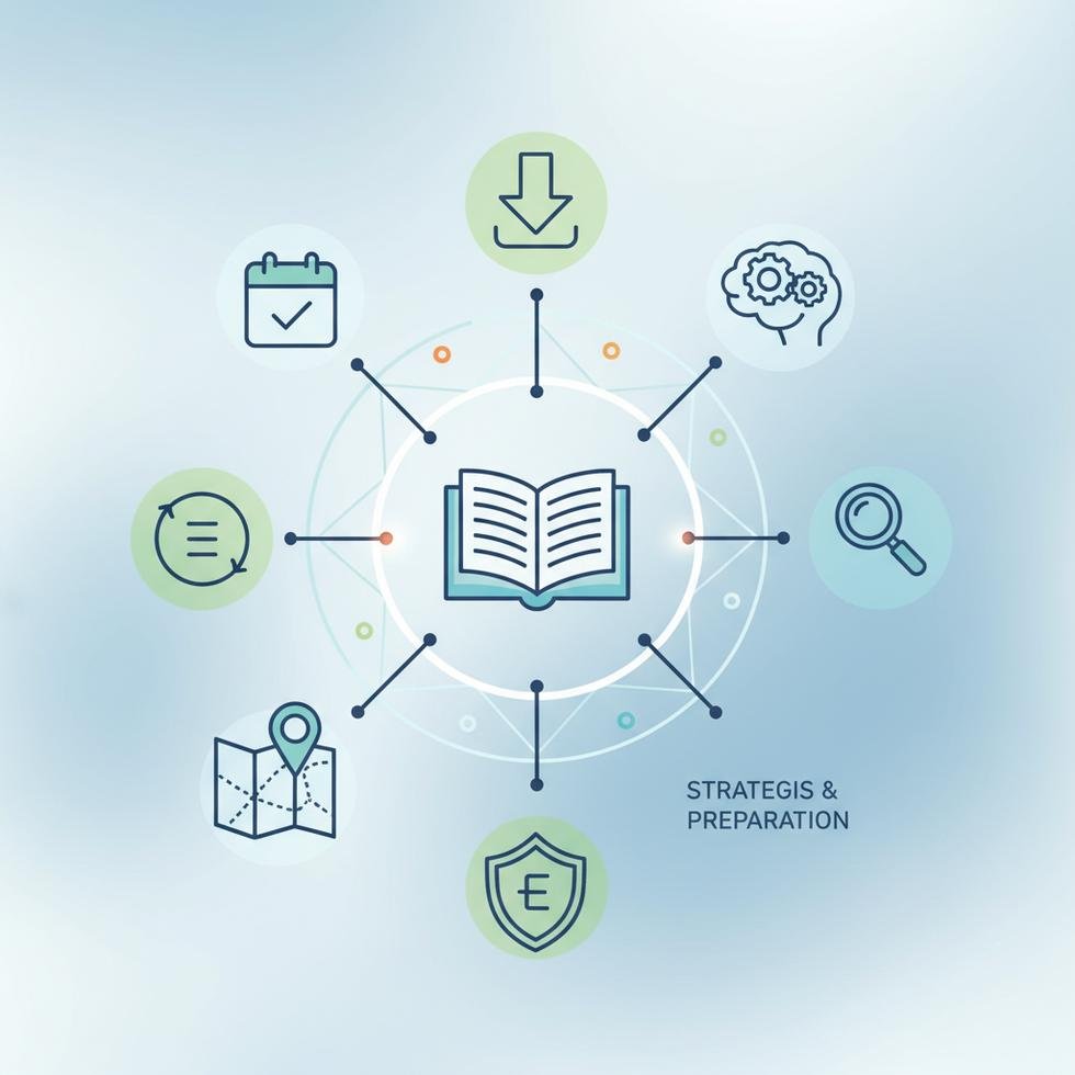 Bilgisayar başında e-YÖKDİL sınavına hazırlanan bir aday