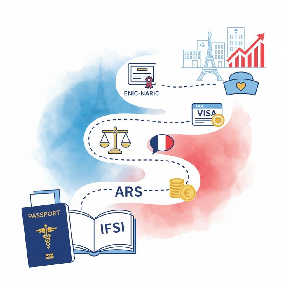 Fransa’da hemşire olarak çalışmak isteyenler için yol haritası