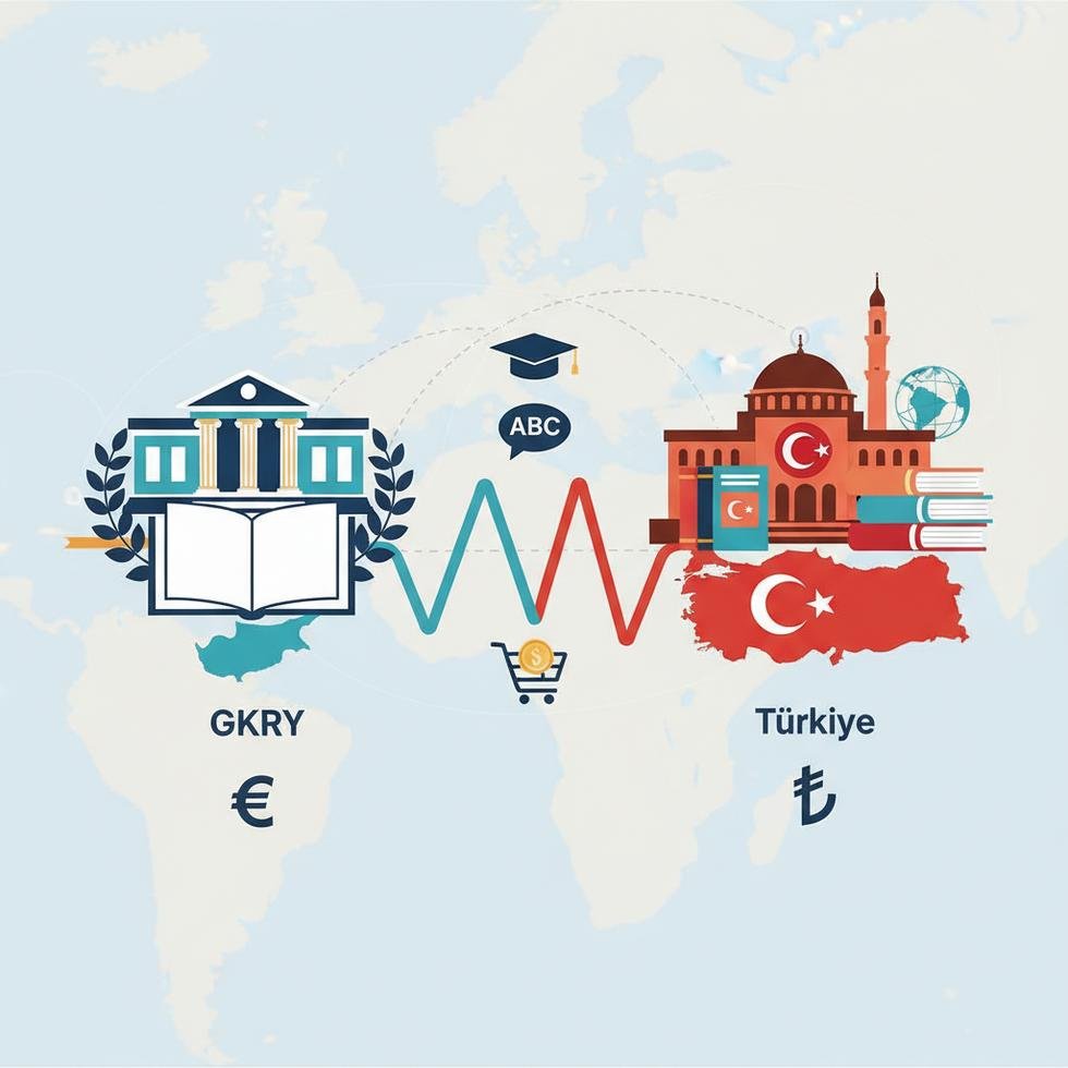 GKRY ve Türkiye arasında eğitim ve yaşam karşılaştırması