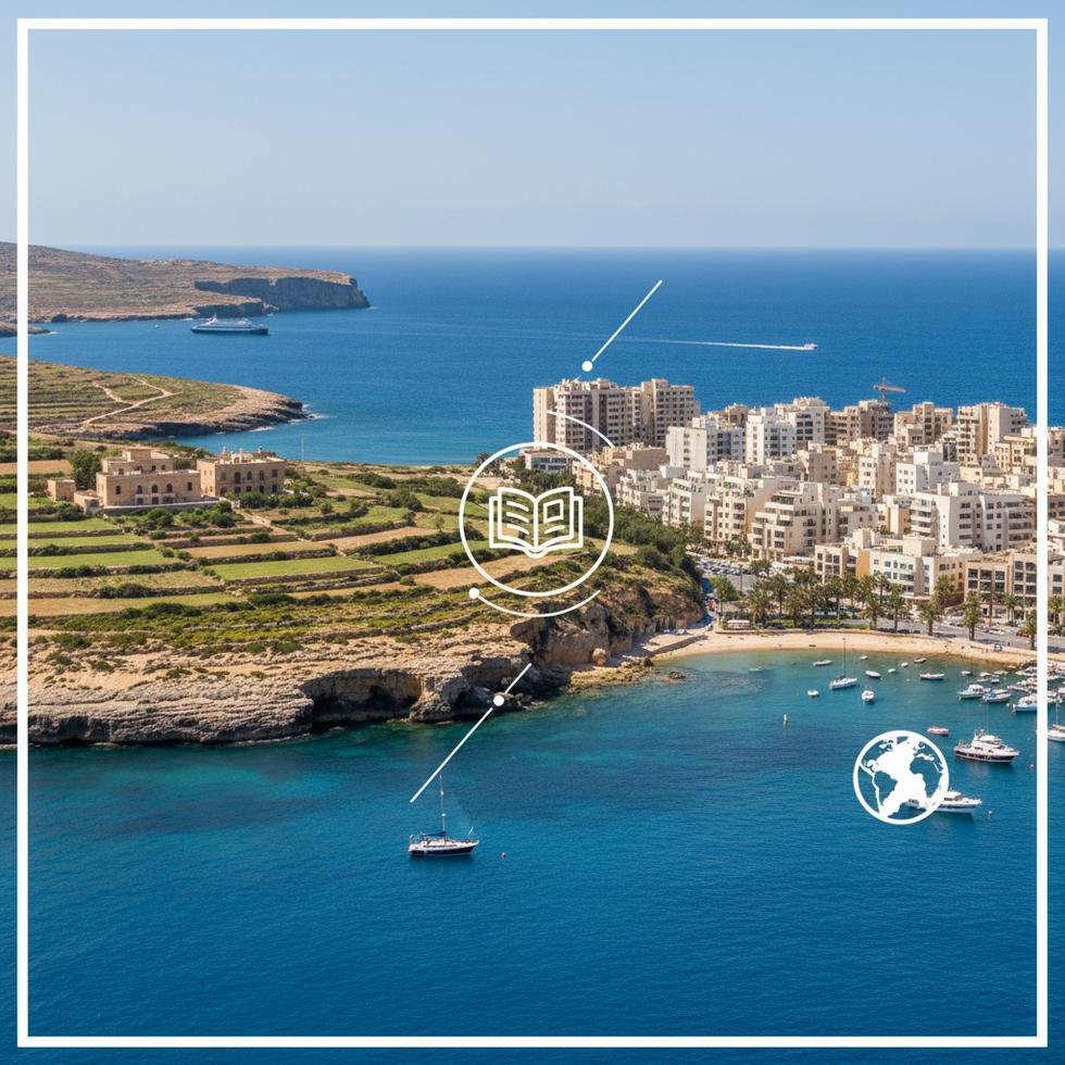 Malta Gozo ve St. Paul’s Bay’de çocuklu ailelerin İngilizce dil eğitimi