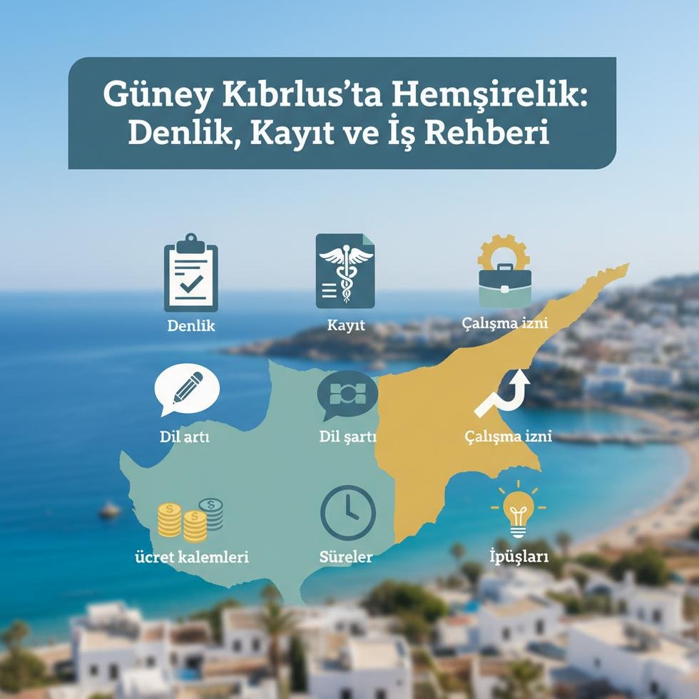 Güney Kıbrıs'ta hemşire olarak çalışmak isteyenler için rehber