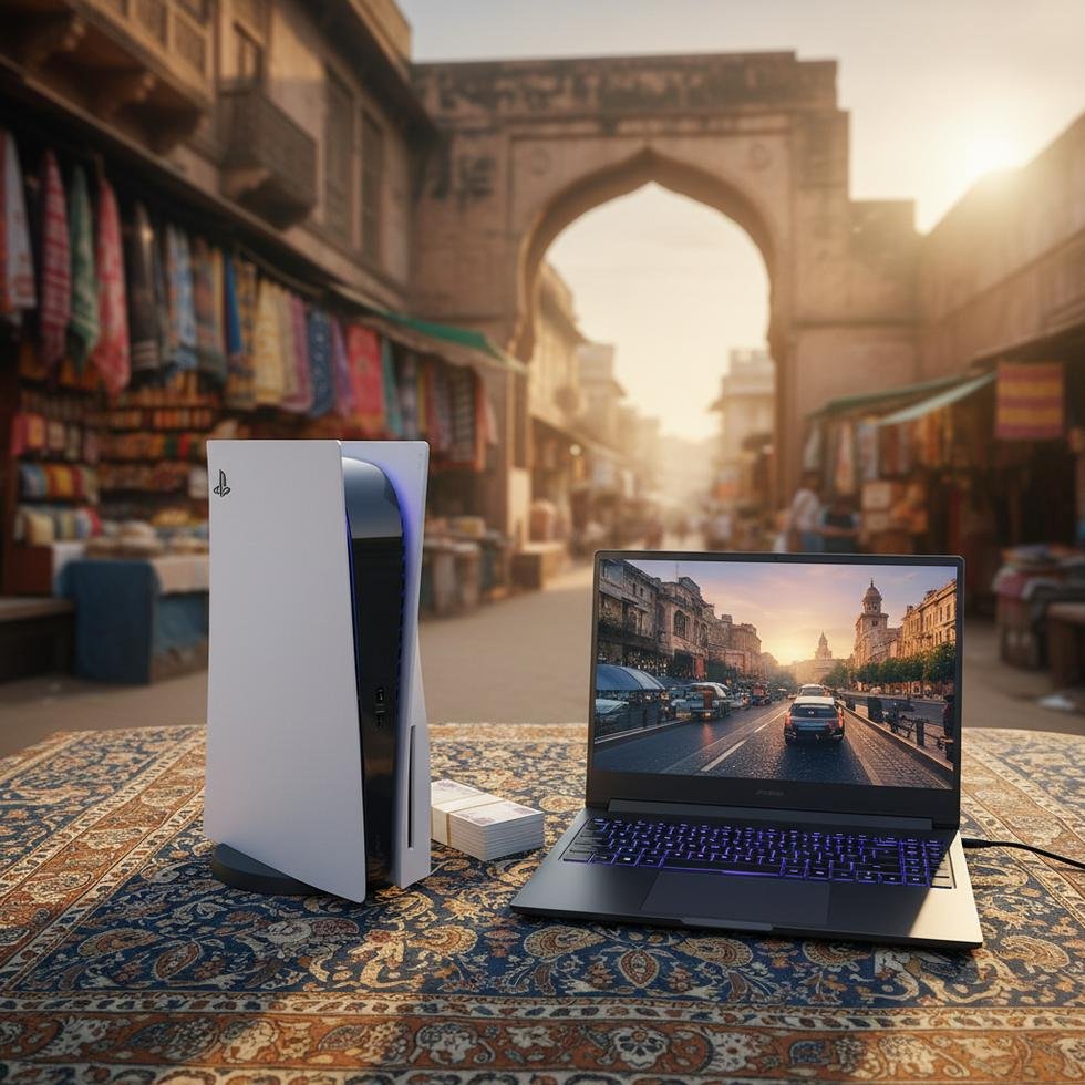Hindistan'da PS5 ve gaming laptop fiyat karşılaştırması tablosu