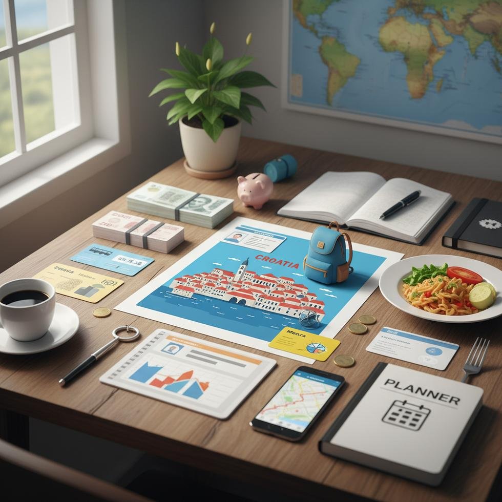 Hırvatistan’da öğrencilerin yaşam maliyetlerini gösteren tablo