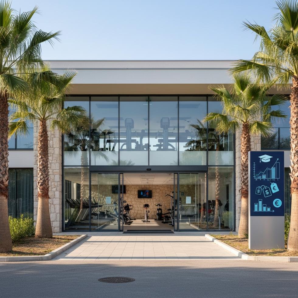 Hırvatistan'da spor salonu kullanımı ve öğrenci indirimleri tablosu