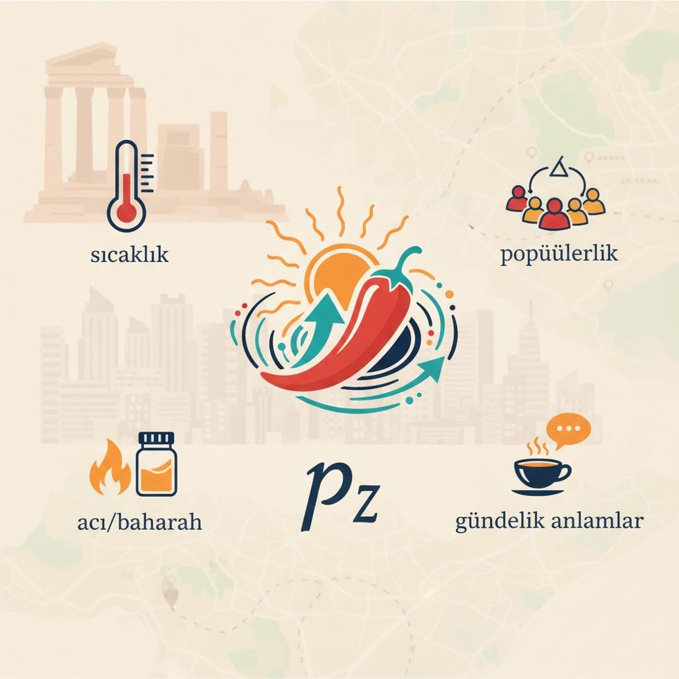 Hot kelimesinin İngilizce’deki anlamlarını açıklayan görsel tablo