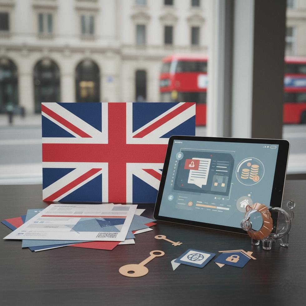 İngiltere'de banka hesabı açma rehberi kapak görseli