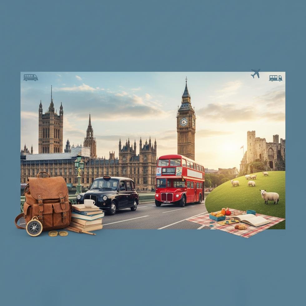 İngiltere'de yaz okulunda hafta sonu gezi yapan öğrenciler Thames kıyısında yürüyor