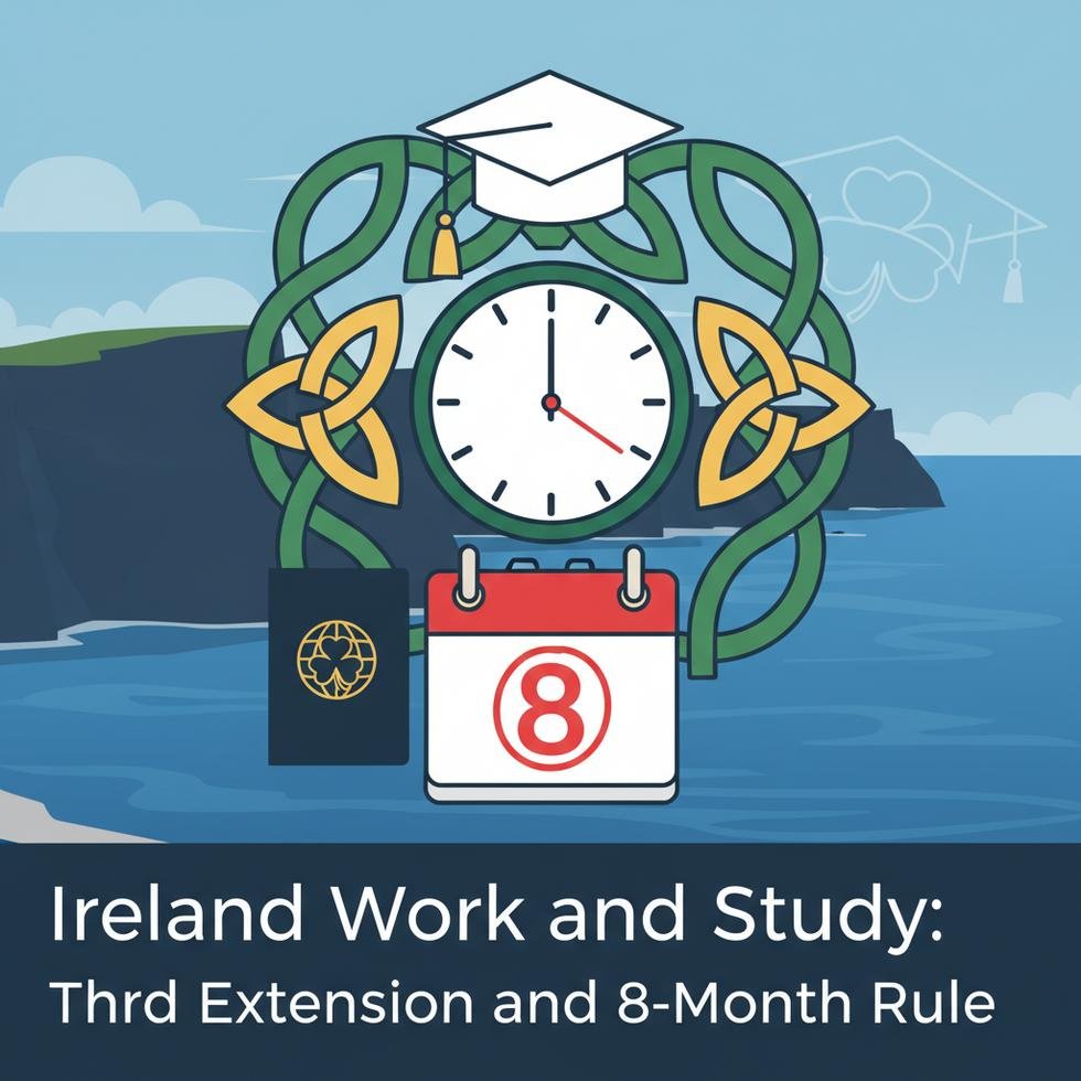 İrlanda'da Work and Study üçüncü uzatma süreci