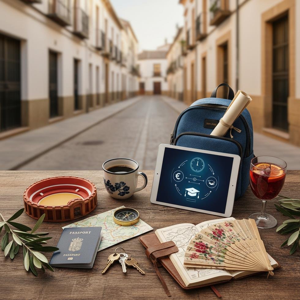 İspanya'da turizm sektöründe çalışan öğrenciler