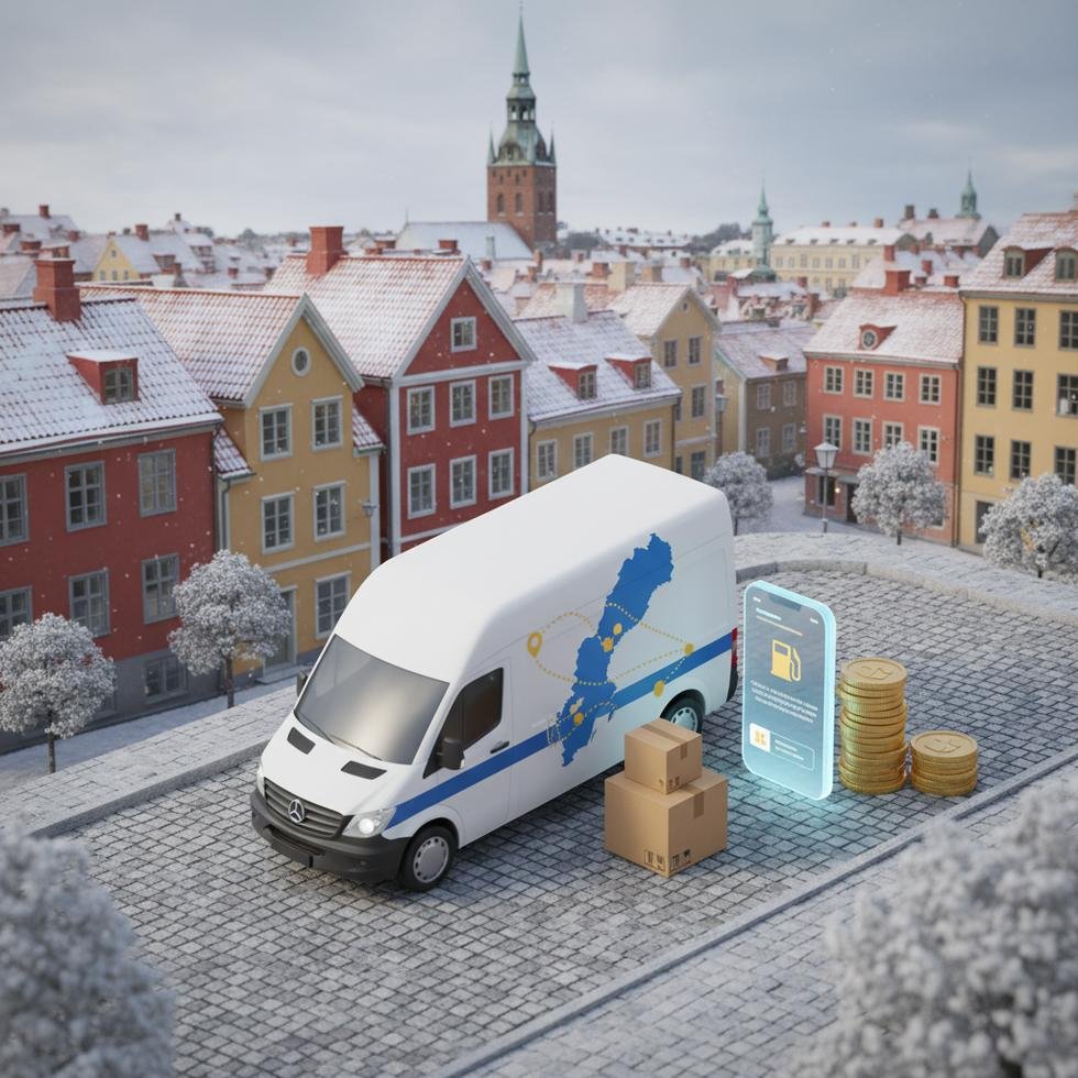 İsveç'te yemek teslimatı yapan bisikletli kurye