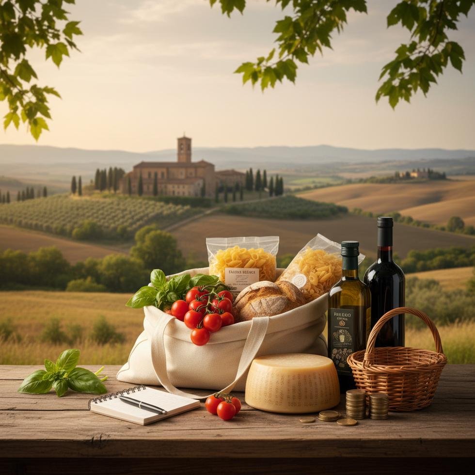 İtalya market sepetinde temel gıda ürünleri fiyatları
