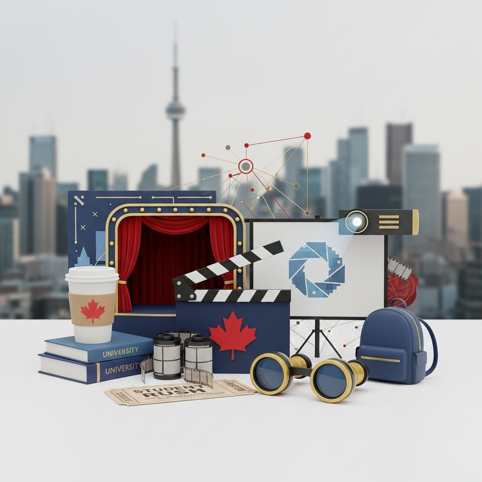 Kanada'da tiyatroya giren öğrenciler, indirimli bilet deneyimi