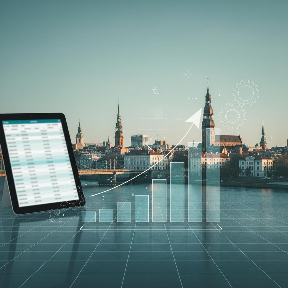 Letonya’da mühendis maaşlarını gösteren tablo ve şehir karşılaştırması