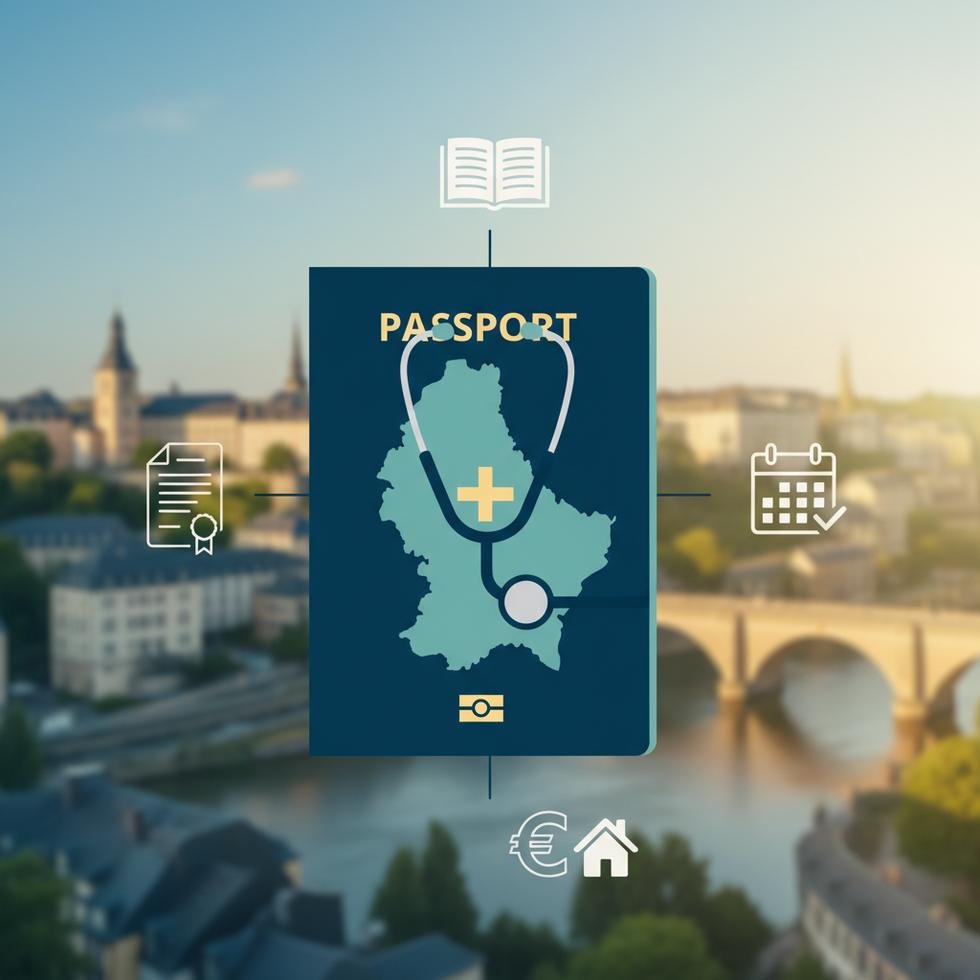 Lüksemburg’da hemşire olarak çalışan bir sağlık personeli