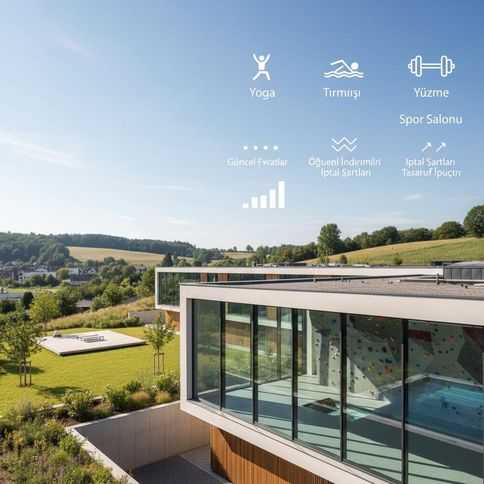 Lüksemburg’da spor salonu ve sosyal aktiviteler