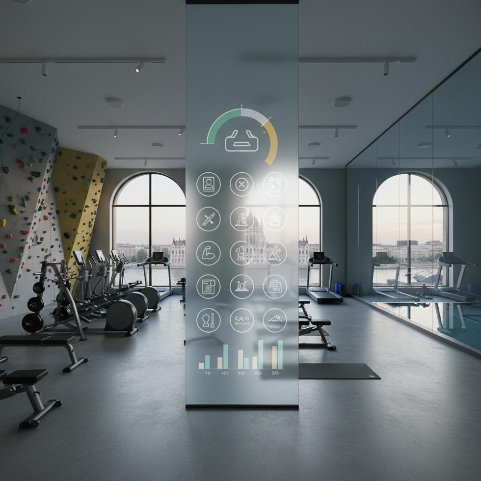 Macaristan’da spor salonuna giden gençler