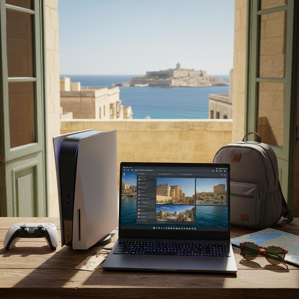 Malta’da PS5 ve gaming laptop fiyatları tablosu