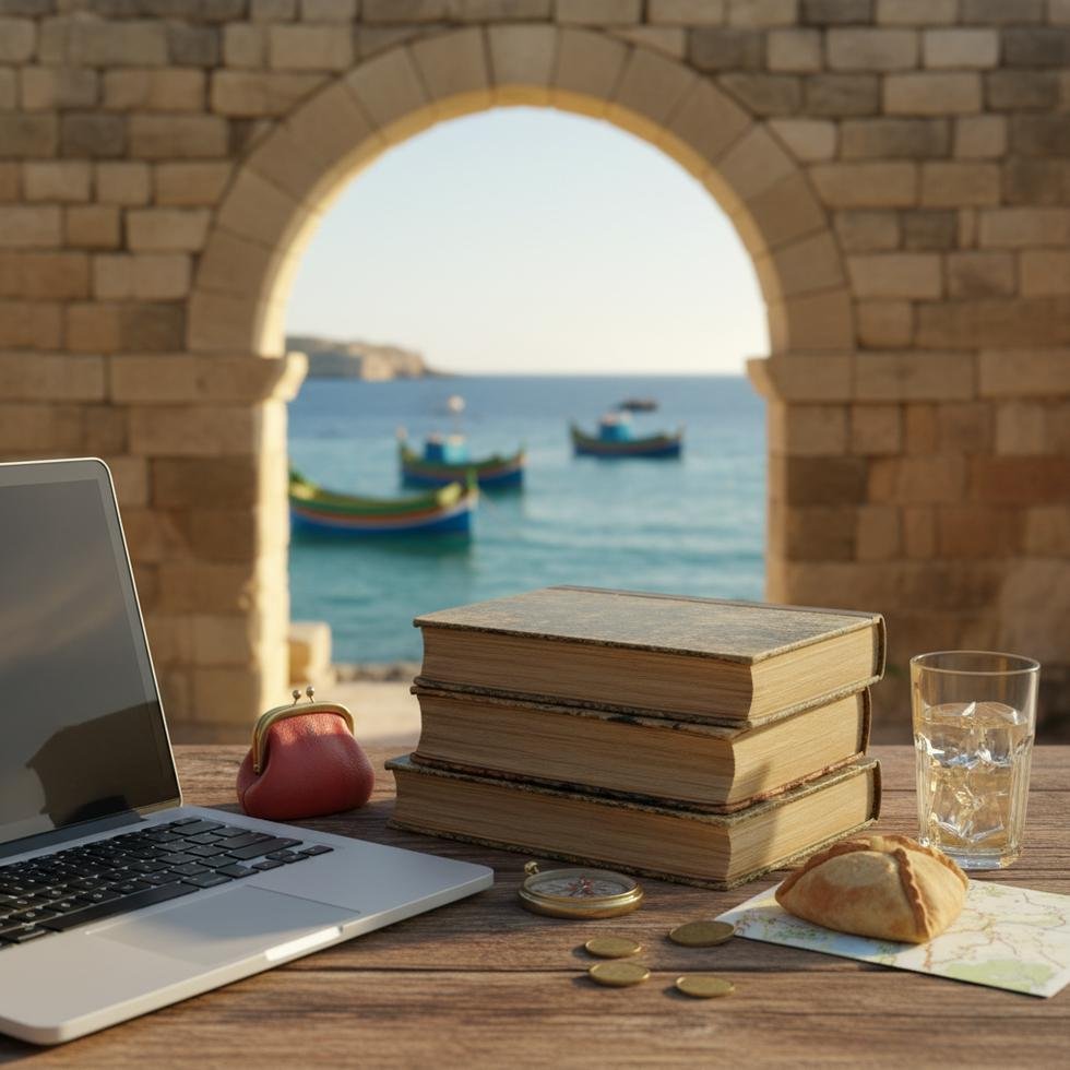 Malta’da çalışan bir öğrenci part-time işte