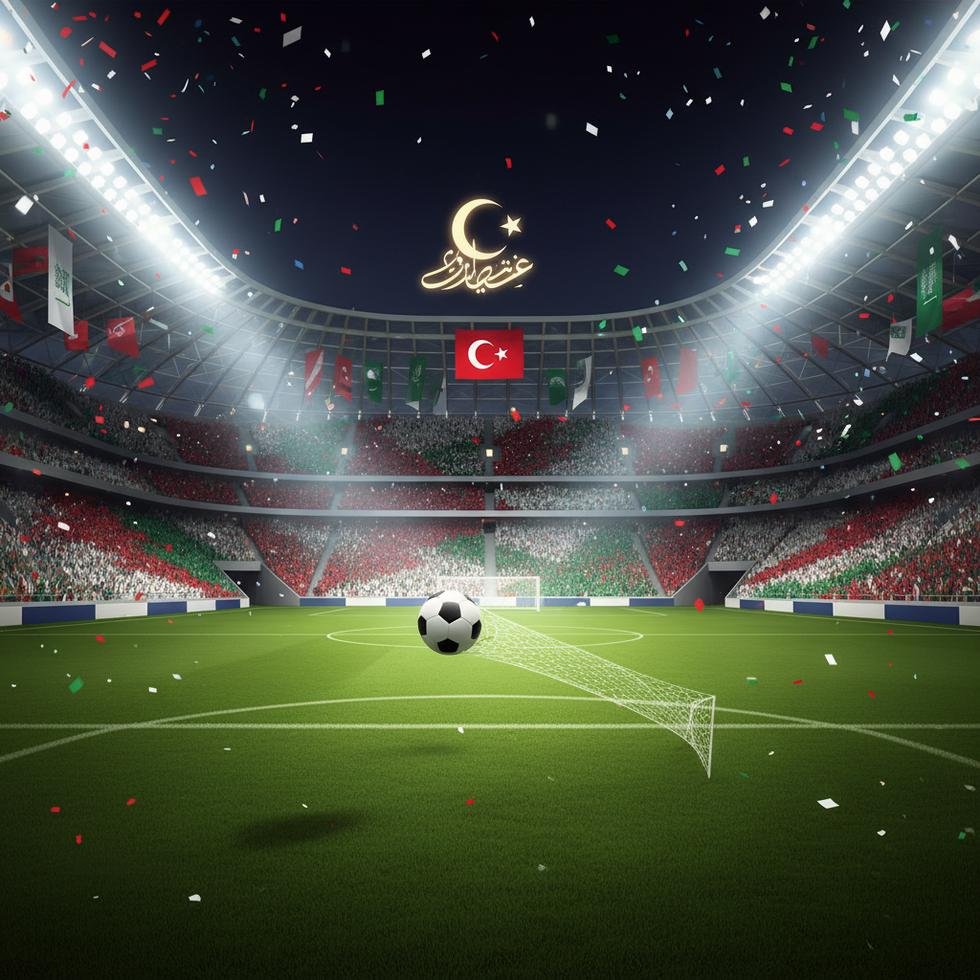 Merih Demiral Suudi Arabistan'da attığı gol sonrası takım arkadaşlarıyla kutlama yapıyor