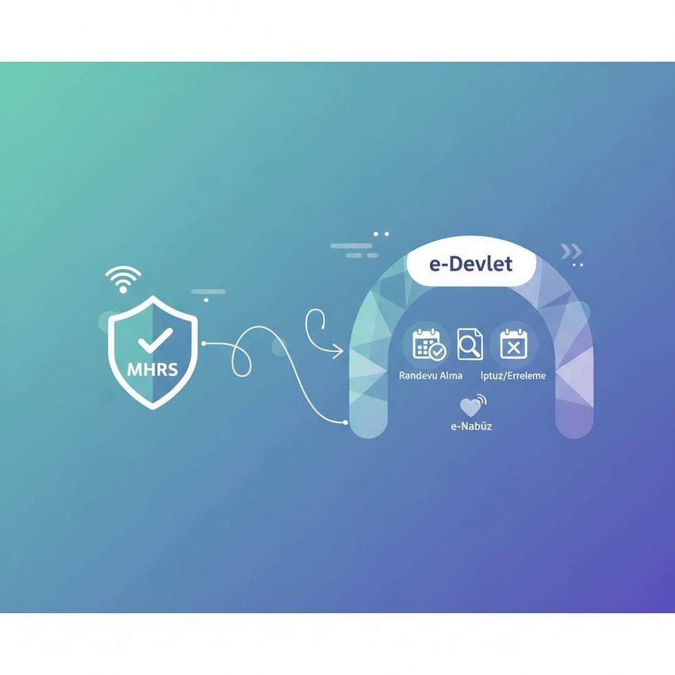 MHRS ve e-Devlet üzerinden sağlık randevusu alma ekranı