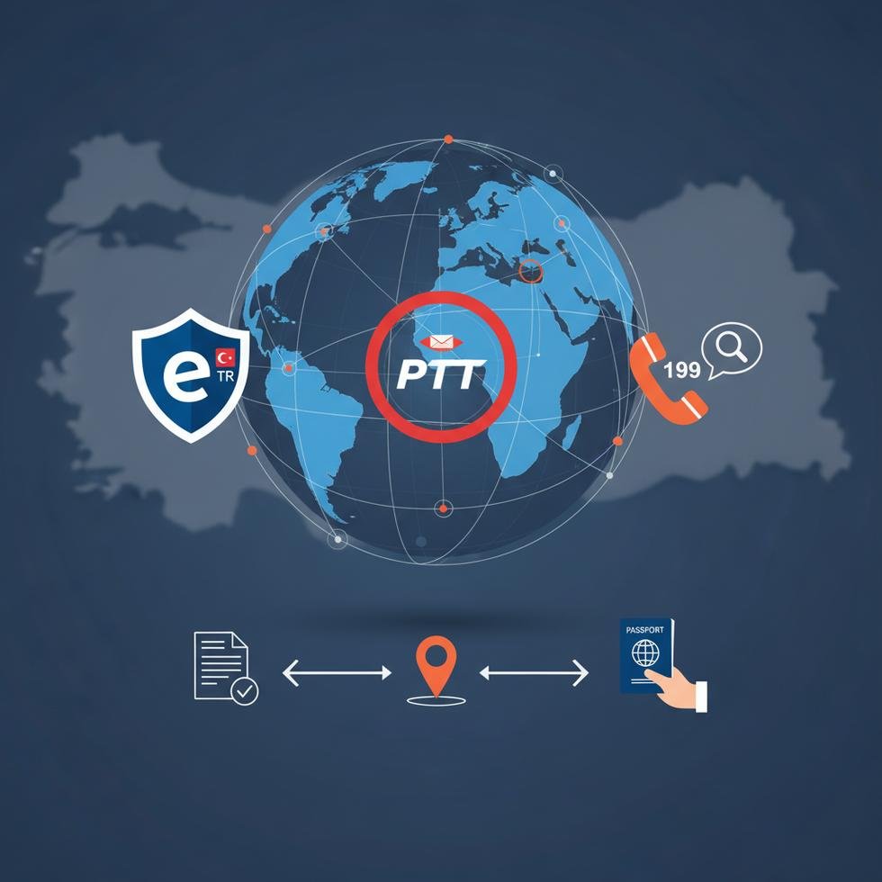 e-Devlet ve PTT ile pasaport başvuru süreci ekranı