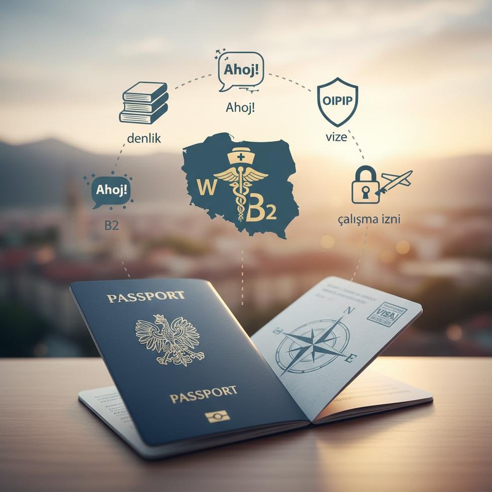 Polonya'da hemşirelik başvuru süreci anlatımı