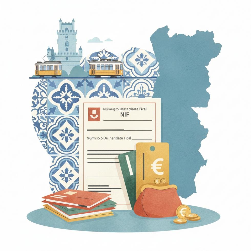 Portekiz'de banka hesabı açma süreçlerini temsil eden grafik