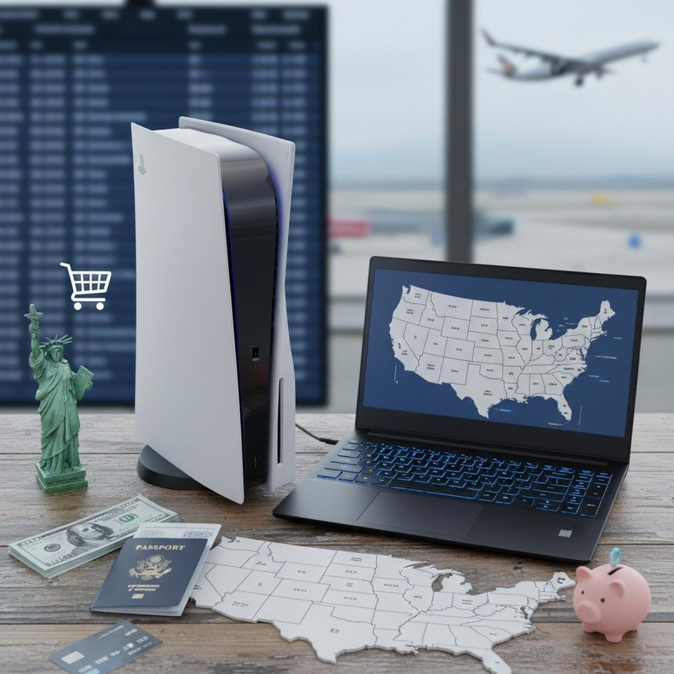 ABD'den PS5 ve gaming laptop alışverişi tablo ve fiyat detayları