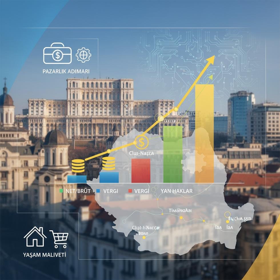 Romanya'da mühendis maaşları kıdem ve şehre göre analiz tablosu