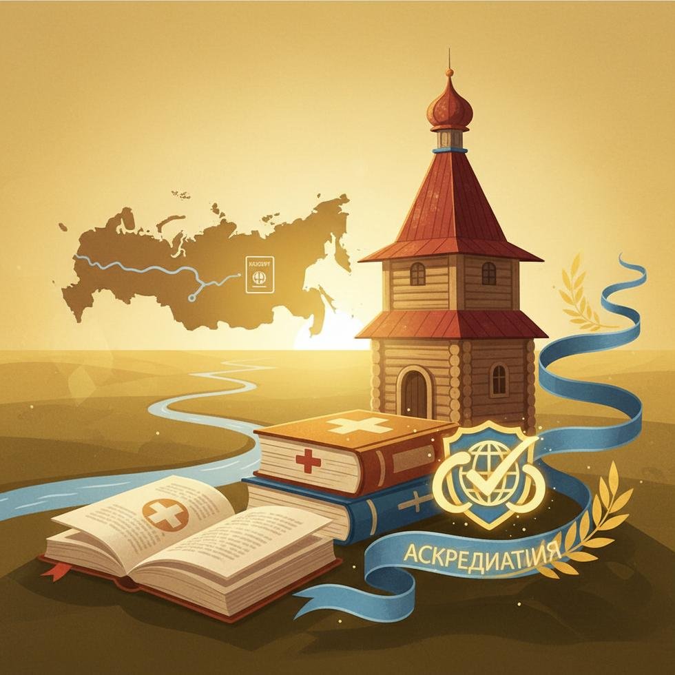 Rusya'da hastanede çalışan bir hemşire