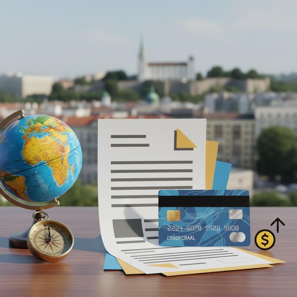 Sırbistan'da banka hesabı açma sürecini gösteren şube içi görüntü