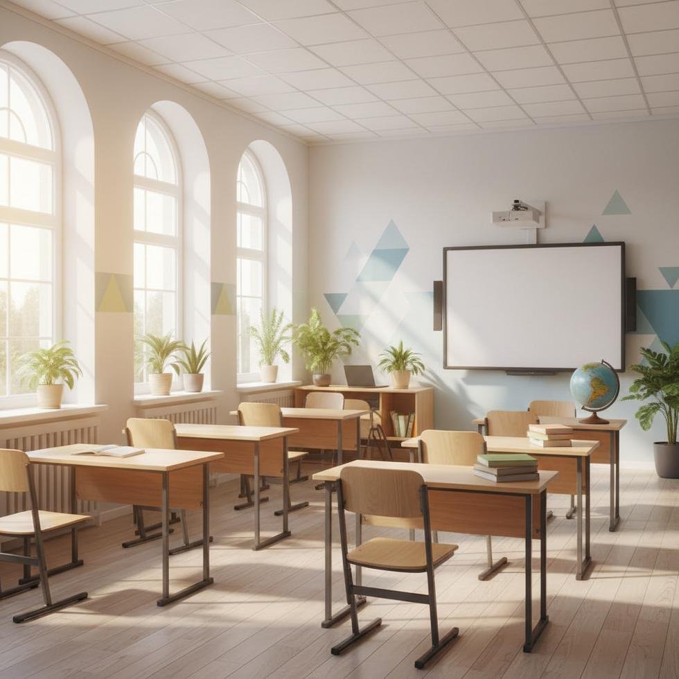 Student focused on studies in a device-free classroom