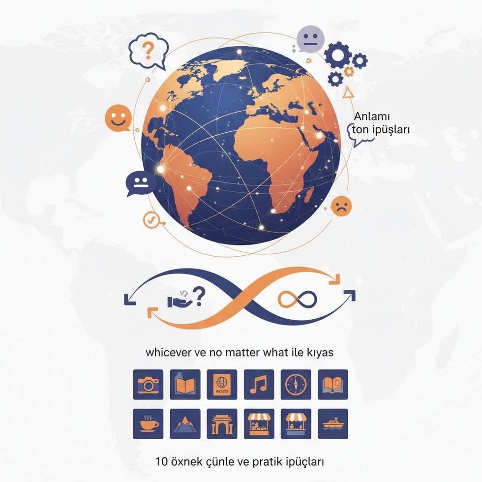 Whatever kelimesi İngilizcede nasıl ve ne zaman kullanılır