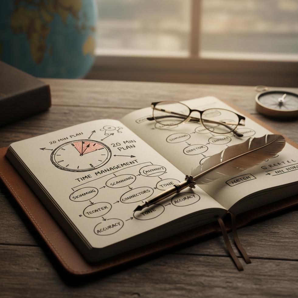 YÖKDİL paragraf sorusu çözen öğrenci